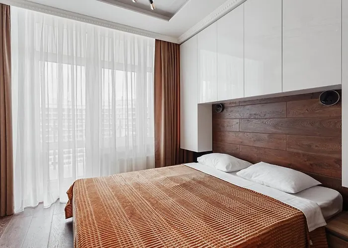 Arkadia With Terrace And Sea View 아파트