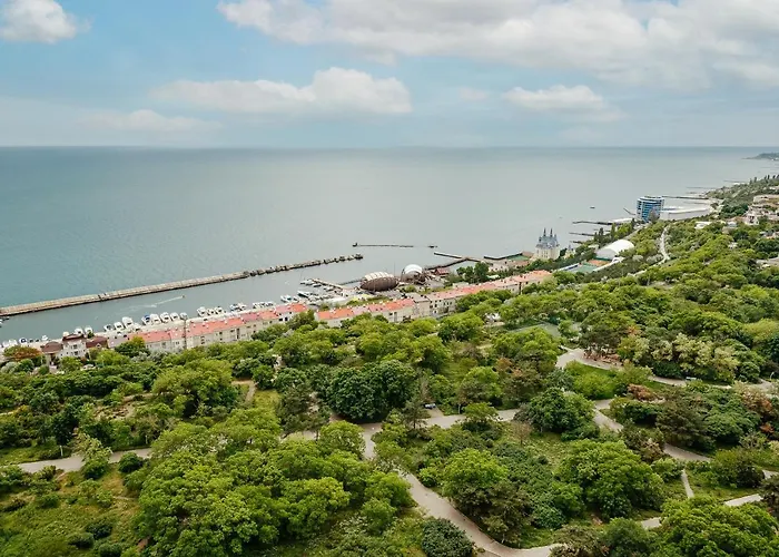 דירה Arkadia With Terrace And Sea View אודסה
